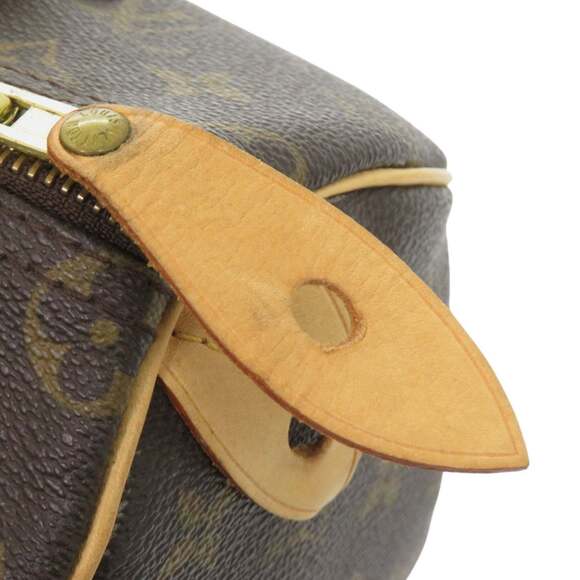 LOUIS VUITTON Authentic Brown Monogram Speedy 25 Bag - Picture 9 of 10